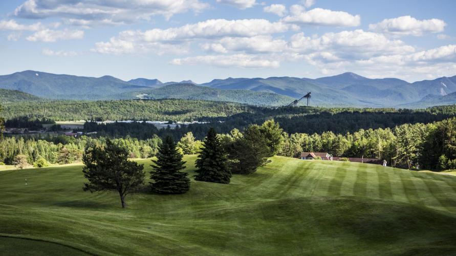 Aerial View of Whiteface Club & Resort Golf Club
