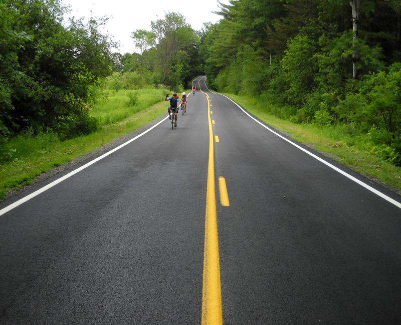 Lake Champlain Region cyclists