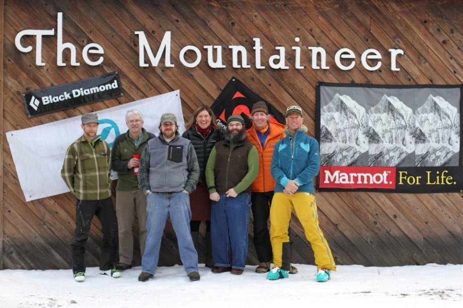 The Mountaineer crew with guest Glen Plake at the 2012 Backcountry Festival
