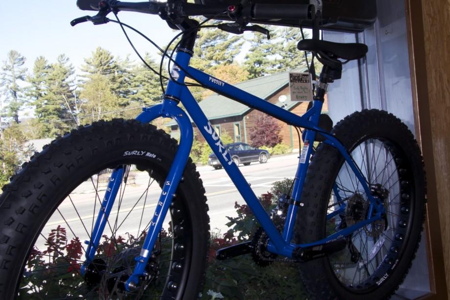 Fat tire bikes are gaining popularity