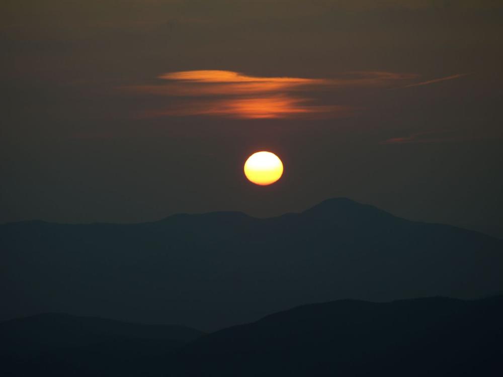 Sunset over the High Peaks