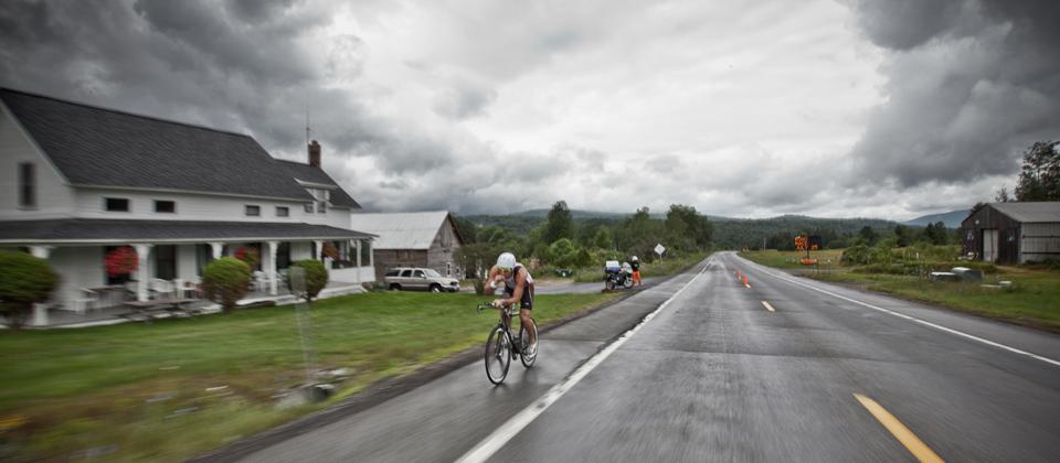 The elevation change in the climb out of Lake Placid can be quite deceiving.