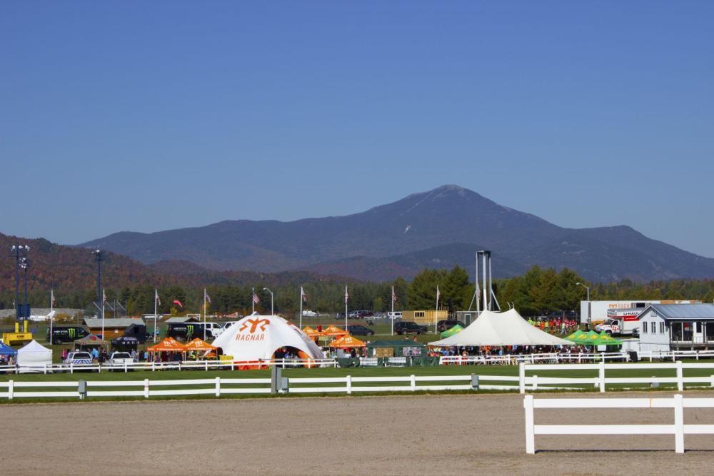 Ragnar finish line in Lake Placid 2014