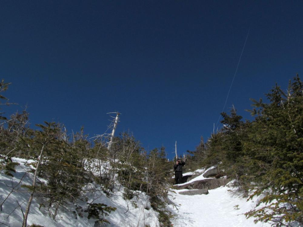 Approaching the summit of Phelps Mountain.