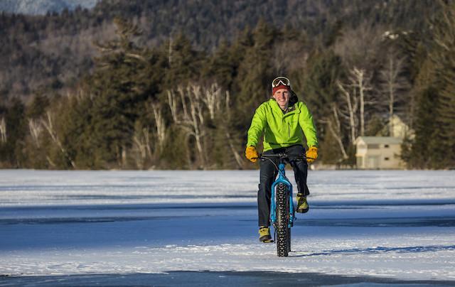 Why stop biking because it is winter?