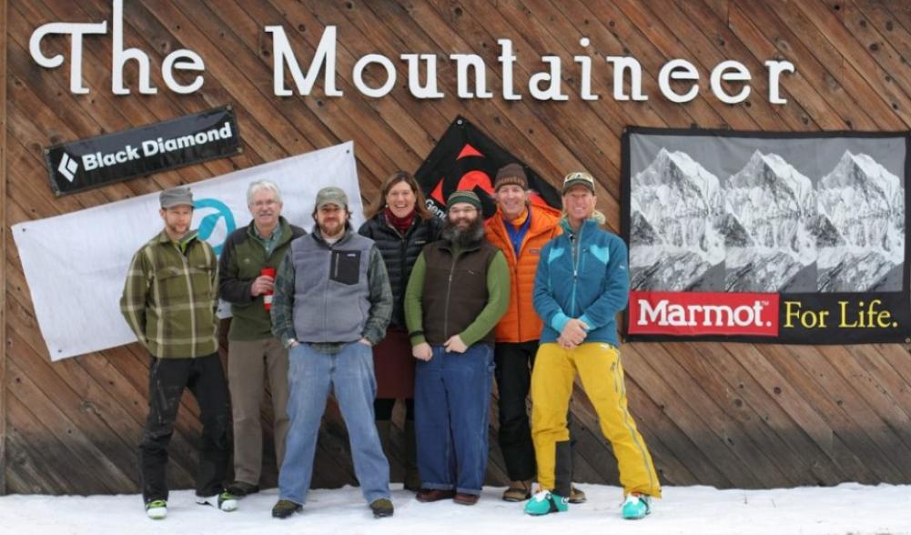 The Mountaineer crew with guest Glen Plake at the 2012 Backcountry Festival