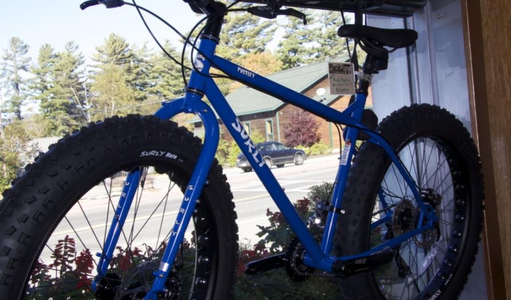 Fat tire bikes are gaining popularity