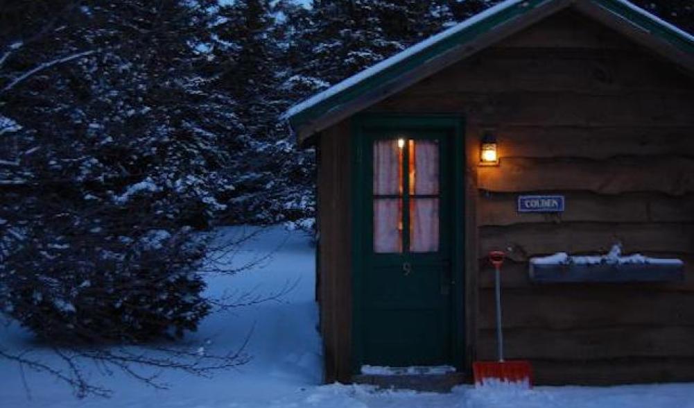 Warm and welcoming, Van Hoevenberg Lodge & Cabins are located in their own forest.