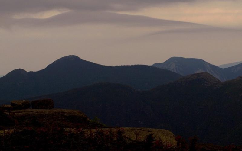 Mount Haystack seen from Skylight.