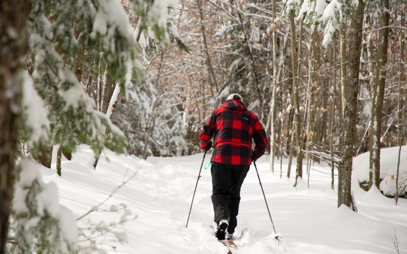 These multi-use trails are available in the winter.