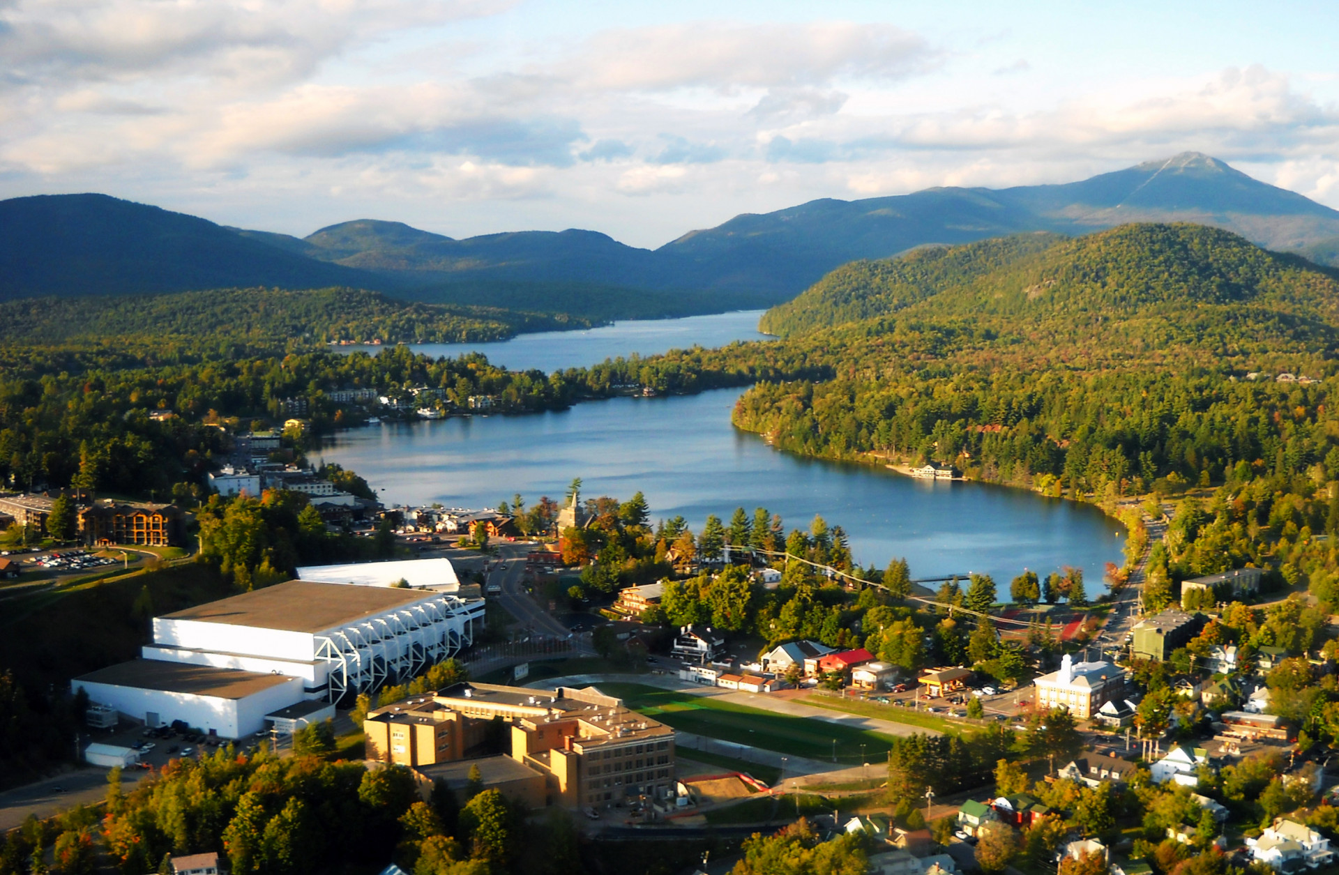A Walk Around Lake Placid's Mirror Lake Lake Placid, Adirondacks