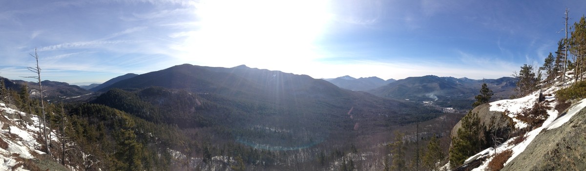 Baxter Mountain&#44; a short hike with big views.