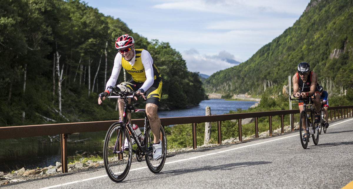 The Ironman route passes spectacular scenery all the way along the bike route
