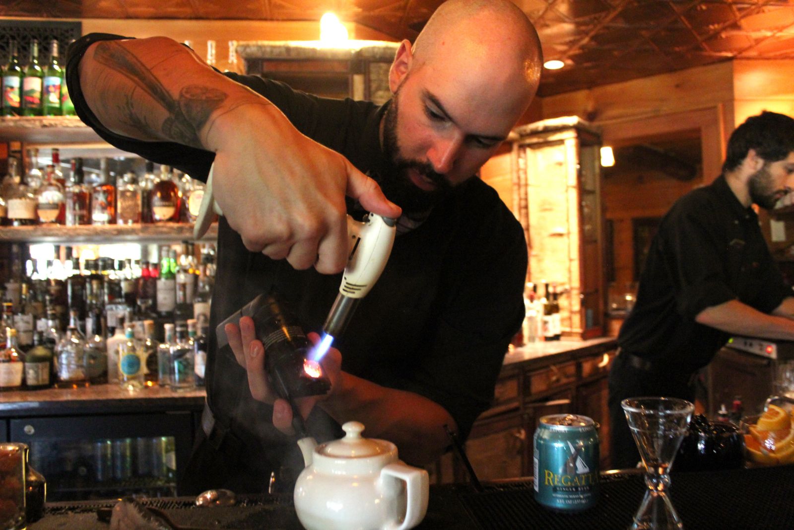 This is how you get smoke into a teapot.