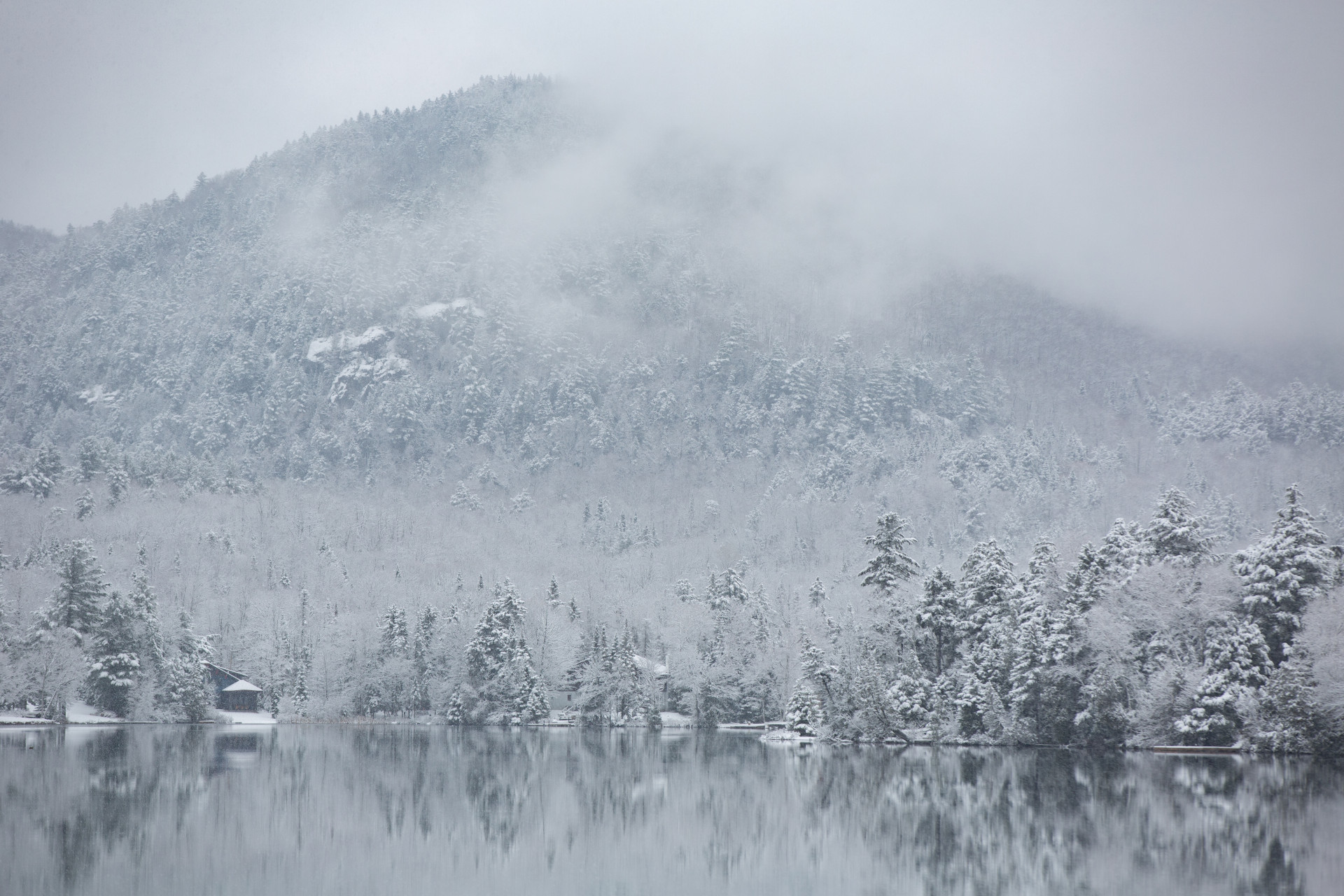Lake Placid, a Winter Snow Globe Lake Placid, Adirondacks