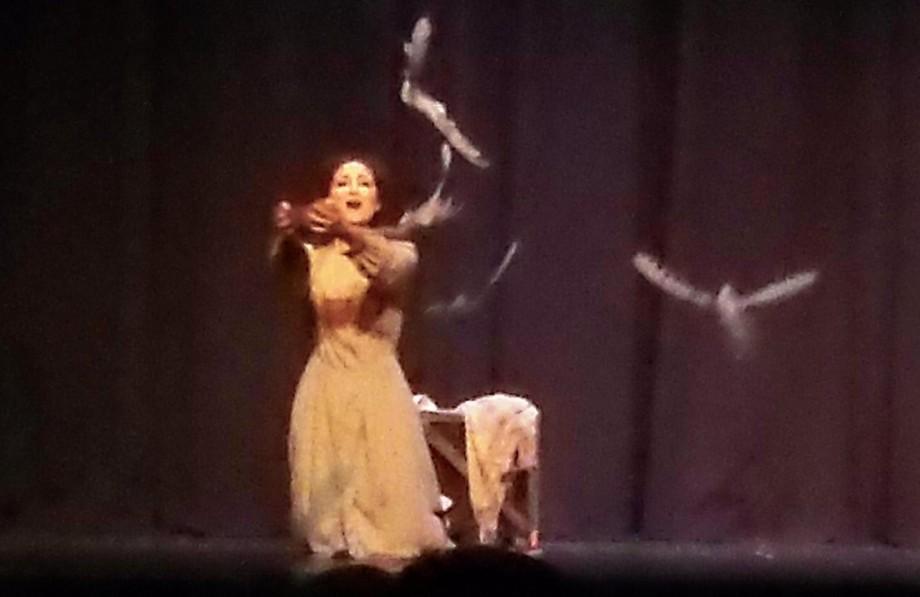 Director Sunny Rozakis as Cinderella