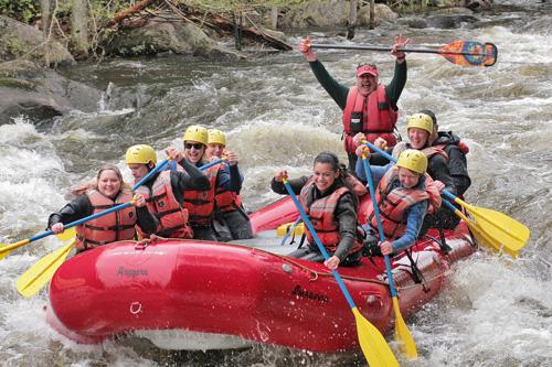 whitewater rafting