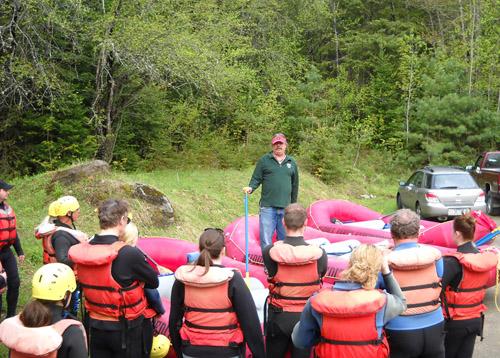 Whitewater instruction