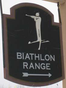 Biathlon sign