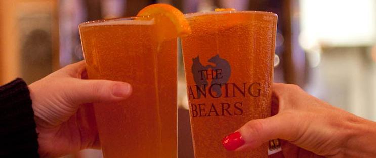 Ice beer at the Dancing Bears Dancing Bears Beer