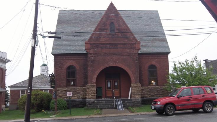 Exterior Sherman Free Library, Port Henry, NY Sherman Free Library - Port Henry, NY
