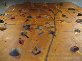 The Climbery taped routes