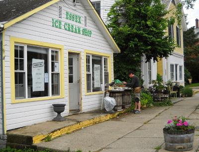 Completing renovations to the Essex Ice Cream Shop Essex Ice Cream Shop