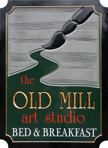 Old Mill B&B in Elizabethtown Sign