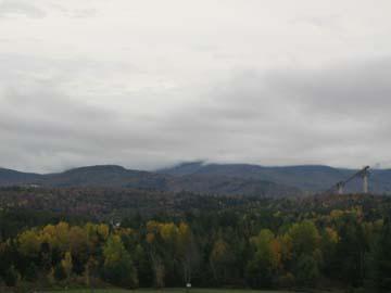 Autumn Leaves and the High Peaks