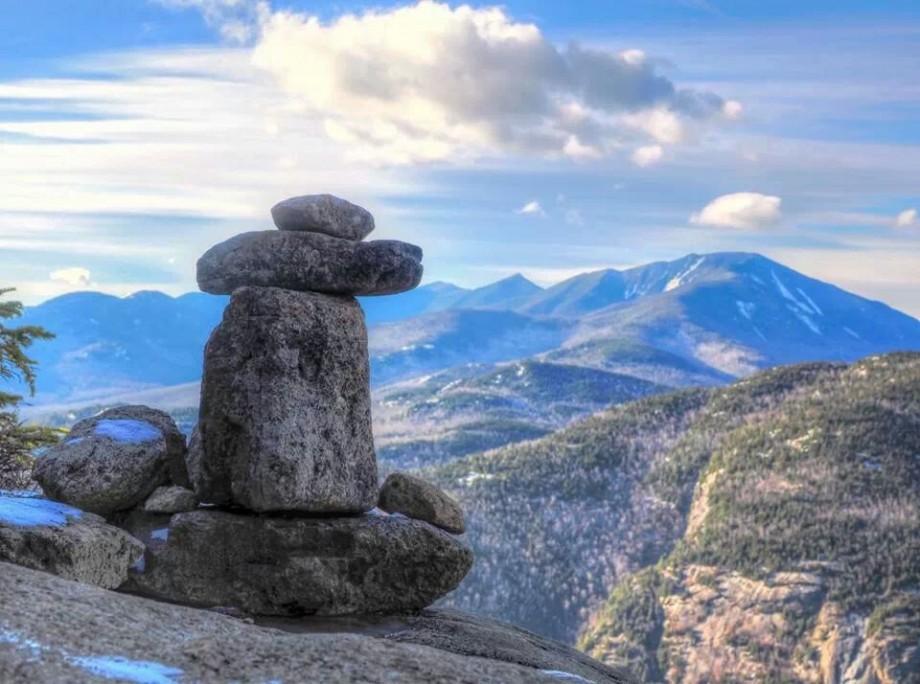 View from Top of Giant Mountain Photo By Chris Lang Winter Hiking