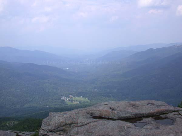 The Ausable Club from Noonmark Ausable Club from Noonmark