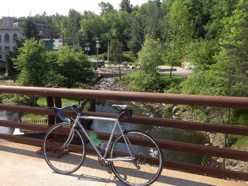 Checking rapids and carry Bike check