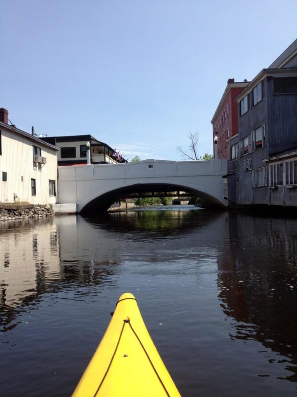 Canal through Saranac lake Saranac Lake canal