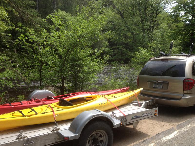 Saranac River takeout Take out