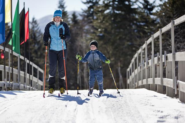 Cross-Country Skiing for the entire family Mt VanHoevenberg