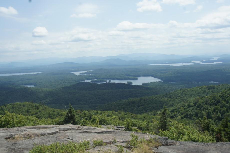 St. Regis offers excellent views of the surrounding area. St. Regis Summit