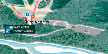 Whiteface Mountain Kids Kampus Parking Map