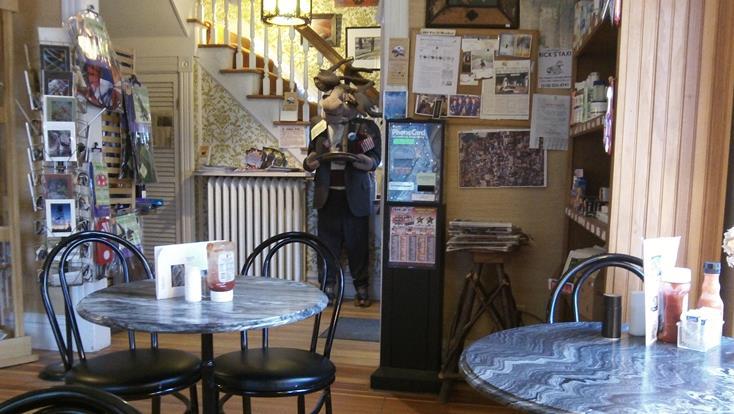 A New Leaf Coffee House Interior