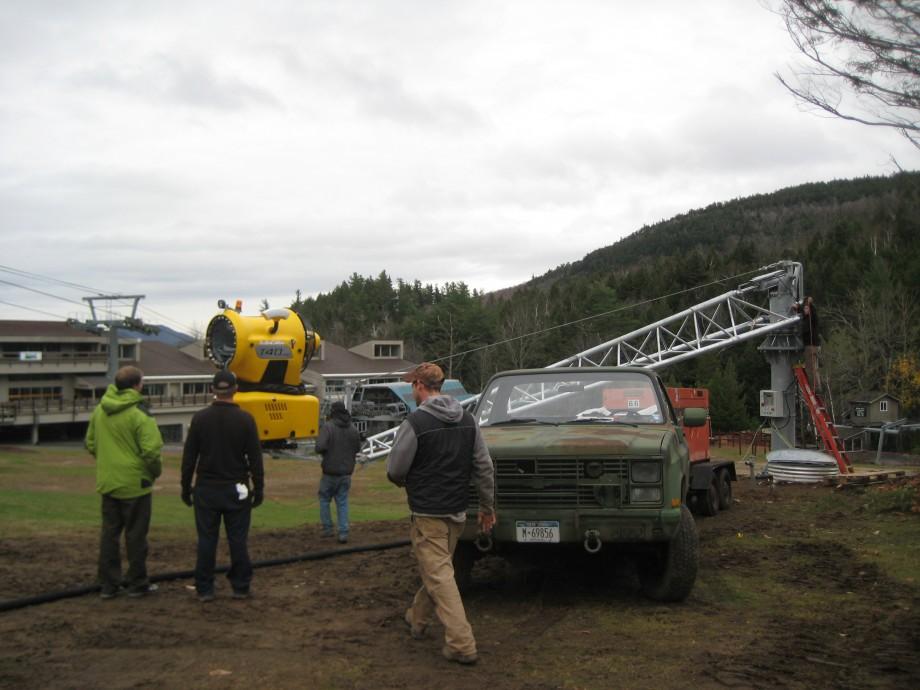 New snowmaking at Whiteface Mountain