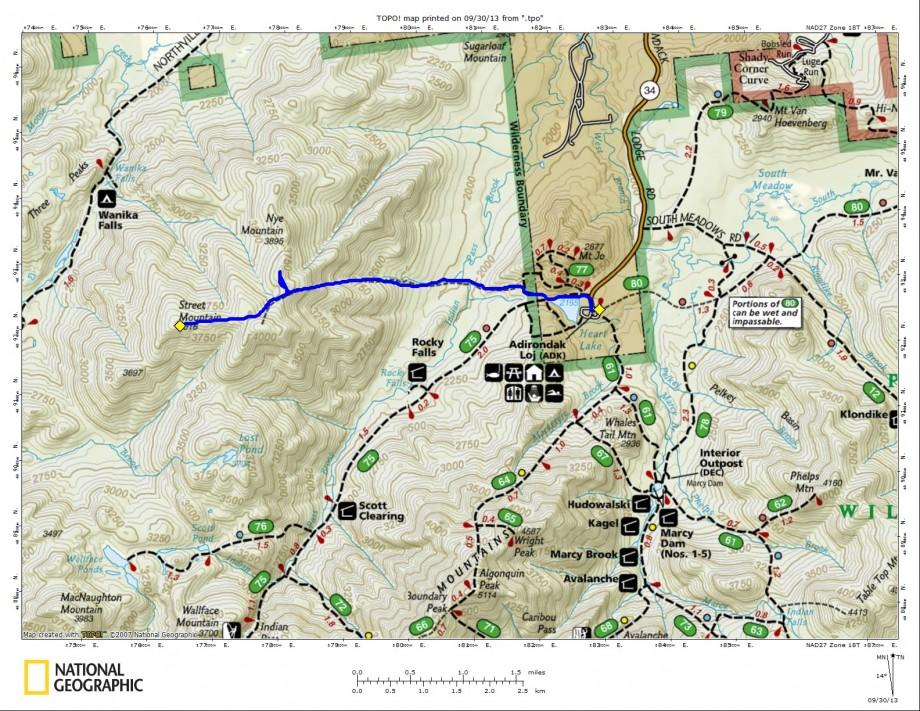 Map of Route