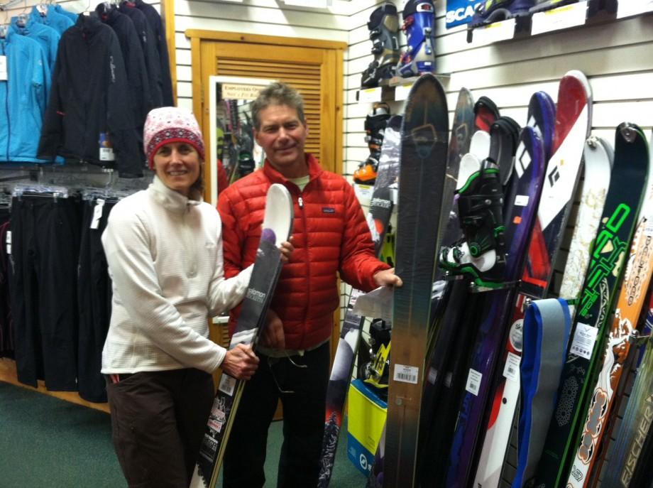 High Peaks Cyclery's new Telemark Ski Gear