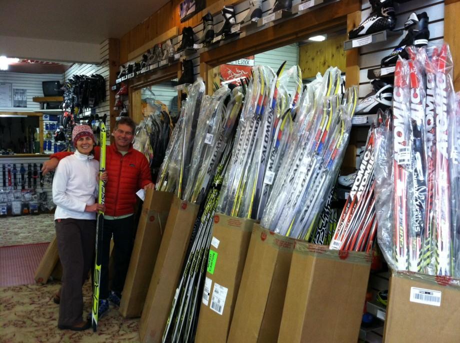 Newest Nordic Ski Gear at High Peaks Cyclery