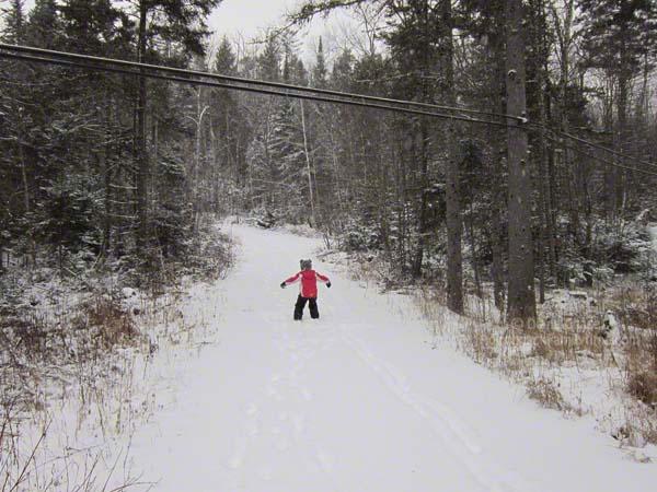 Uhlein trails in winter