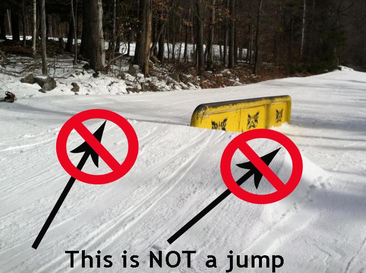 Terrain Park Feature image - not a jump but a hit to a feature Terrain Park Feature image - not a jump but a hit to a feature