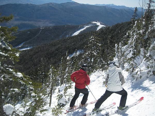 Ski & Snowboard the Glades at Whiteface Mountain, NY