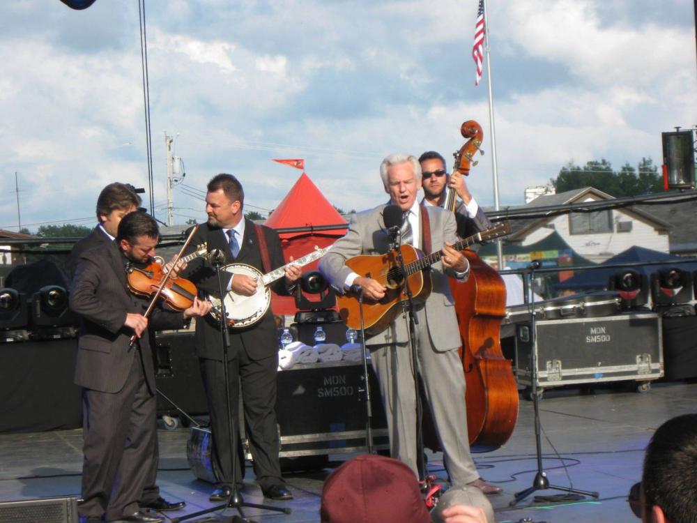 The Del McCoury Band entertained moe.down in August 2013.