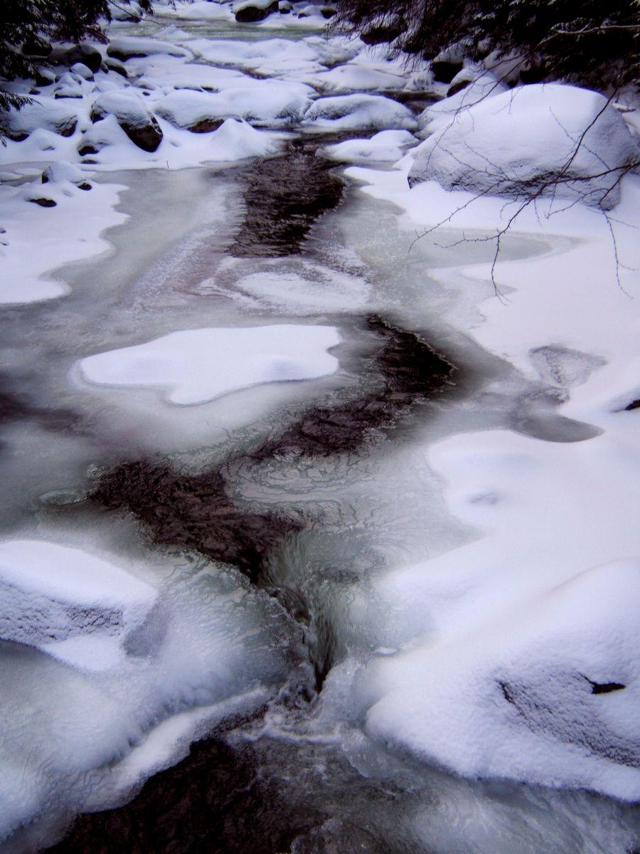 Sometimes you can get to water, other times you might need to melt snow