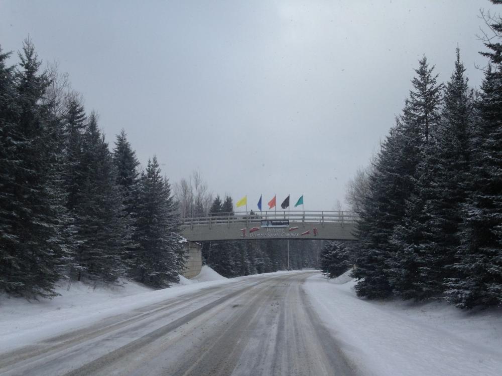 Cross Country Ski Center ahead! Cross Country Ski Center ahead!