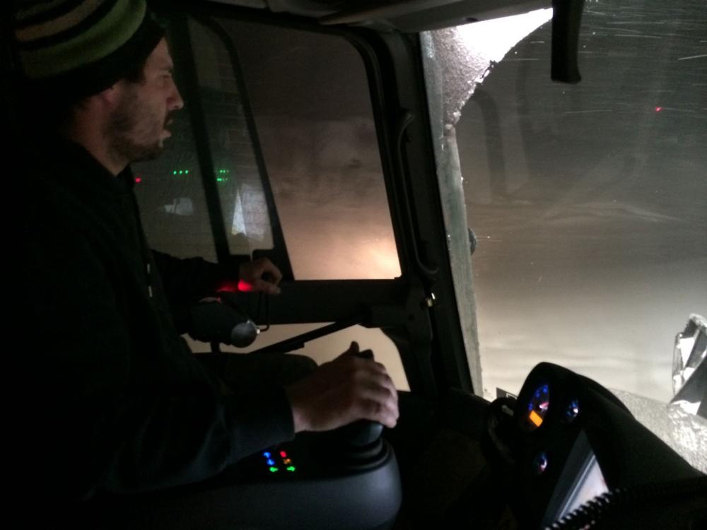 Chris driving Chris driving