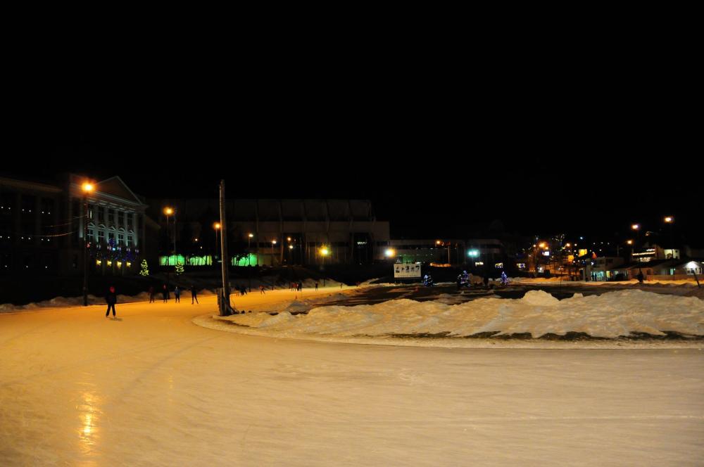 Skating at the Olympic Oval makes for an awesome night out!